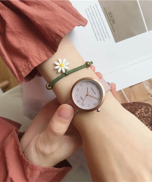 TABI PAL（タビパル）の「スモークカラー デザイン ウオッチ（アナログ腕時計・レディース・C/A/B/E/D・FREE）」の15枚目の写真