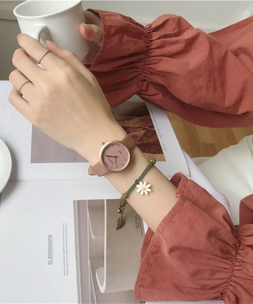 TABI PAL（タビパル）の「スモークカラー デザイン ウオッチ（アナログ腕時計・レディース・C/A/B/E/D・FREE）」の10枚目の写真