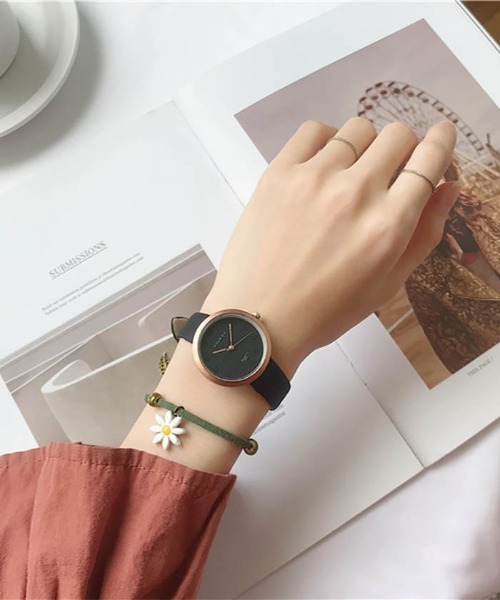 TABI PAL（タビパル）の「スモークカラー デザイン ウオッチ（アナログ腕時計・レディース・C/A/B/E/D・FREE）」の9枚目の写真