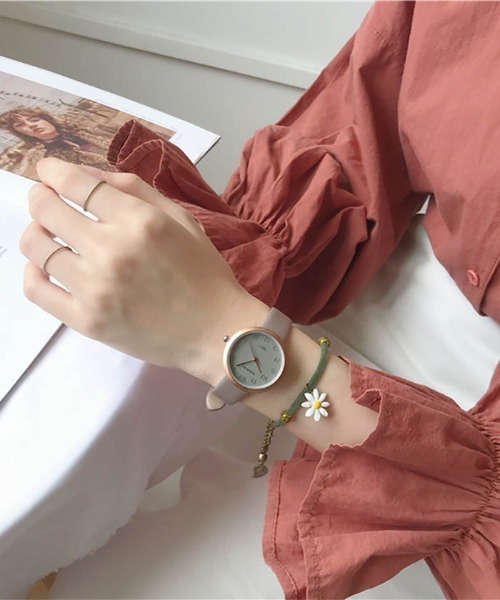 TABI PAL（タビパル）の「スモークカラー デザイン ウオッチ（アナログ腕時計・レディース・C/A/B/E/D・FREE）」の8枚目の写真