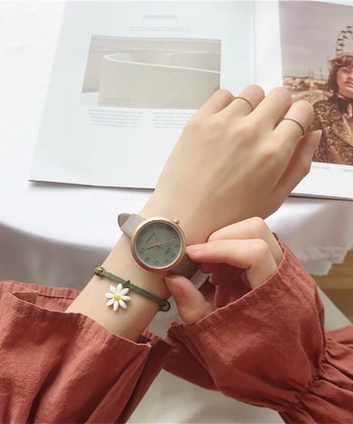 TABI PAL（タビパル）の「スモークカラー デザイン ウオッチ（アナログ腕時計・レディース・C/A/B/E/D・FREE）」の12枚目の写真