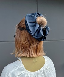 fukuu | サテンビッグシュシュ(ヘアゴム)