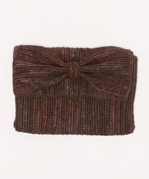 【W】【Le Voyage Panier】リボンストロークラッチバッグ