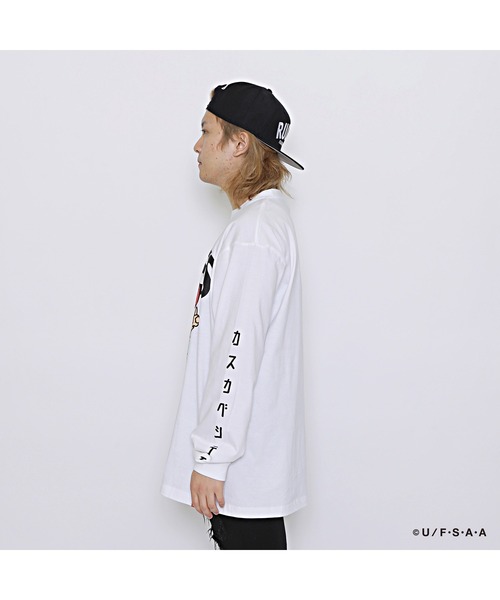 RUDIE'S(ルーディーズ)の「RUDIE'S x CRAYON SHINCHAN HEADPHONE LS-T / ルーディーズ × クレヨンしんちゃん ヘッドフォン ロングスリーブ Tシャツ(Tシャツ/カットソー・メンズ・ホワイト/ブラック・S/XL/M/XXL/L)」の17枚目の写真
