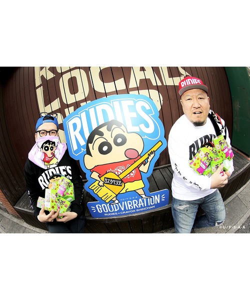 RUDIE'S x CRAYON SHINCHAN HEADPHONE LS-T / ルーディーズ × クレヨン