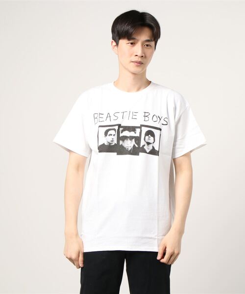 RAPTEES（ラップティーズ）の「RAP TEES / ラップティーズ：BEASTIEBOYS：RT-BE019[AST]（Tシャツ/カットソー・メンズ・ブラック/ホワイト・XL/L）」の2枚目の写真