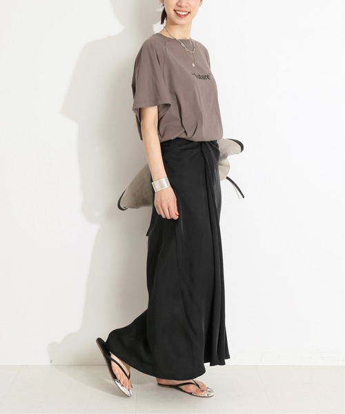 IENA - UPPER HIGHTS ロゴTシャツ VERMEIL par iena（ヴェルメイユパーイエナ）の「【UPPER HIGHTS
