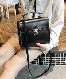 STYLEBLOCK | レザータッチレトロ2WAYショルダーバッグ(ショルダーバッグ)