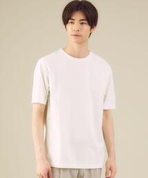 WORK TRIP OUTFITS GREEN LABEL RELAXING | < 機能 / 汗染み防止・抗菌 > WTO A/S クリーン クルーネック カットソー Tシャツ(Tシャツ/カットソー)