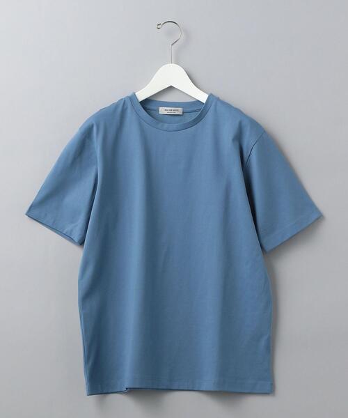 WORK TRIP OUTFITS GREEN LABEL RELAXING(ワークトリップアウトフィッツグリーンレーベル リラクシング)の「< 機能 / 汗染み防止・抗菌 > WTO A/S クリーン クルーネック カットソー Tシャツ(Tシャツ/カットソー・メンズ・グレー/ライトブルー/ネイビー/ホワイト・MEDIUM/LARGE/SMALL/X-LARGE)」の17枚目の写真