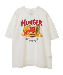 BURNING JUNK FOOD Tシャツ
