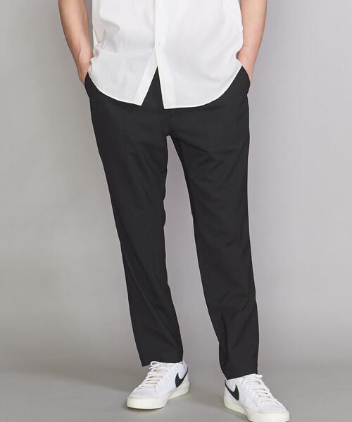 BEAUTY&YOUTH UNITED ARROWS（ビューティーアンドユースユナイテッドアローズ）の「BY ポリエステル 1プリーツ パンツ（その他パンツ・メンズ・ネイビー/ブラック・LARGE/X-LARGE/SMALL/MEDIUM）」の10枚目の写真