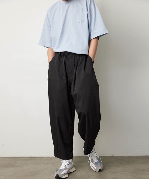 KGFR（カガフリ）の「直営店・WEB限定 KGFR(カガフリ)ダブルタックワイドテーパードパンツ（その他パンツ・メンズ・ブラック/ベージュ/ライトグリーン/アイボリー・S/M/L）」の17枚目の写真