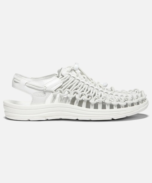 KEEN(キーン)の「UNEEK PREMIUM LEATHER / ユニーク プレミアムレザー/ レディース スニーカー サンダル(サンダル・レディース・ホワイト・22.5cm/23cm/23.5cm/24cm/24.5cm/25cm)」の7枚目の写真