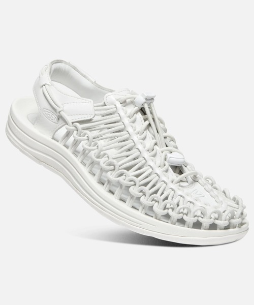 KEEN(キーン)の「UNEEK PREMIUM LEATHER / ユニーク プレミアムレザー/ レディース スニーカー サンダル(サンダル・レディース・ホワイト・22.5cm/23cm/23.5cm/24cm/24.5cm/25cm)」の6枚目の写真