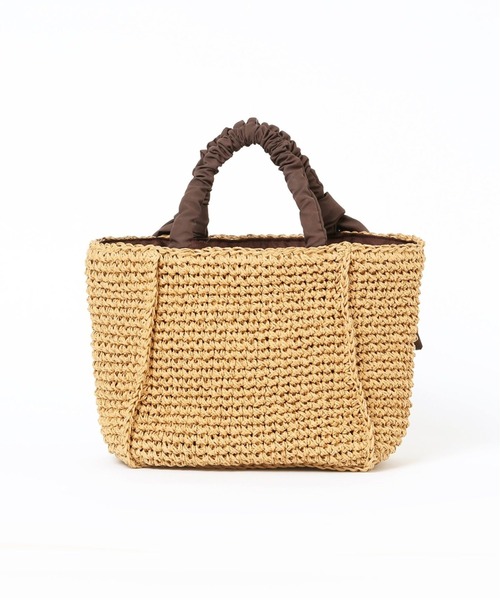 LE TALON（ルタロン）の「LE TALON ペーパーリボンバッグ◆（トートバッグ・レディース・ブラック/ブラウン/カーキ/オレンジ・FREE）」の19枚目の写真