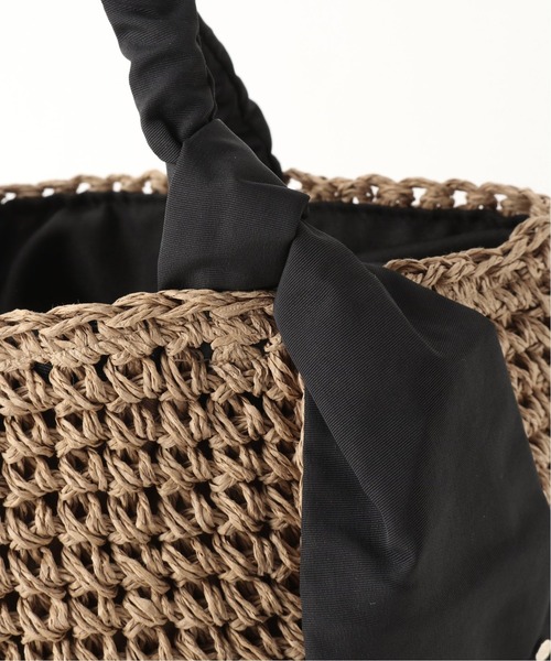 LE TALON（ルタロン）の「LE TALON ペーパーリボンバッグ◆（トートバッグ・レディース・ブラック/ブラウン/カーキ/オレンジ・FREE）」の9枚目の写真