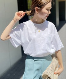 Spick & Span | ANTI SWEATCOOLポケットT 汗染み防止 / 接触冷感 ◆(Tシャツ/カットソー)