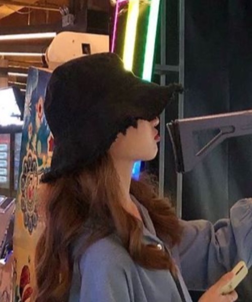 KOR（ケーオーアール）の「フリンジバケットハット（ハット・レディース・ブラック/アイボリー・FREE）」の19枚目の写真