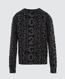 ALLOVER 032C LOGO PRINTED PULLOVER HEAT SENS