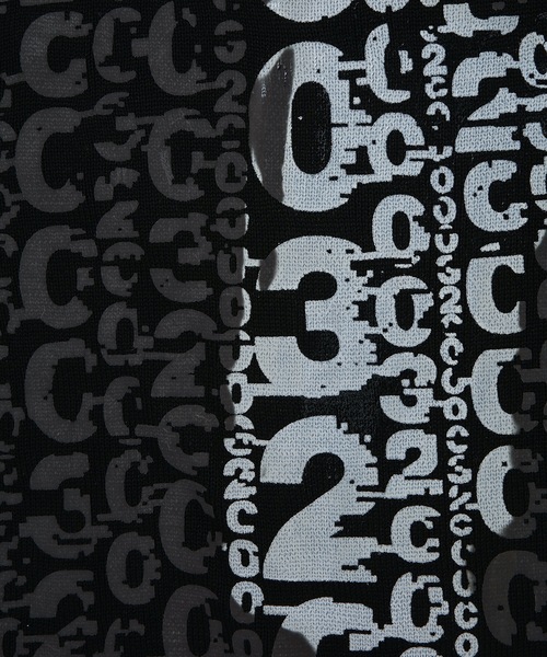 032c(ゼロスリーツーシー)の「ALLOVER 032C LOGO PRINTED PULLOVER HEAT SENS(Tシャツ/カットソー・メンズ・ブラック・MEDIUM/LARGE/X-LARGE)」の3枚目の写真