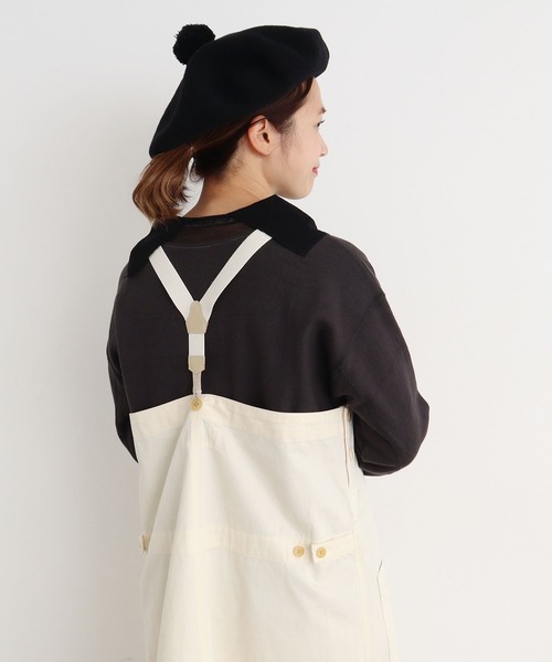 Malle（マル）の「△Malle　ベレー帽（ハンチング/ベレー帽・レディース・ブラック・FREE）」の16枚目の写真