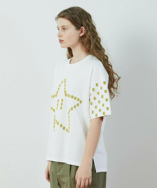 FRAPBOIS（フラボア）の「スーパーマリオ 限定商品 Tシャツ（Tシャツ/カットソー・レディース・ホワイト/ブラック・1）」の15枚目の写真