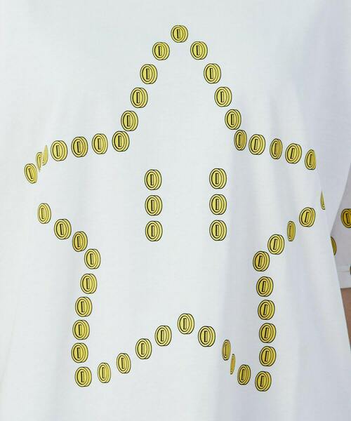 FRAPBOIS（フラボア）の「スーパーマリオ 限定商品 Tシャツ（Tシャツ/カットソー・レディース・ホワイト/ブラック・1）」の20枚目の写真