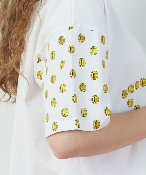 FRAPBOIS（フラボア）の「スーパーマリオ 限定商品 Tシャツ（Tシャツ/カットソー・レディース・ホワイト/ブラック・1）」の6枚目の写真