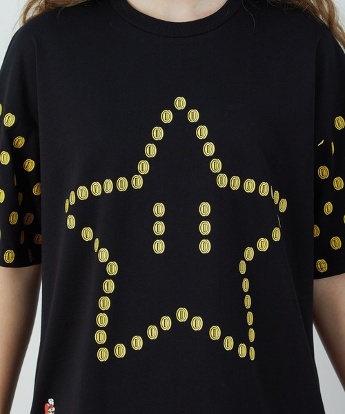 FRAPBOIS（フラボア）の「スーパーマリオ 限定商品 Tシャツ（Tシャツ/カットソー・レディース・ホワイト/ブラック・1）」の10枚目の写真