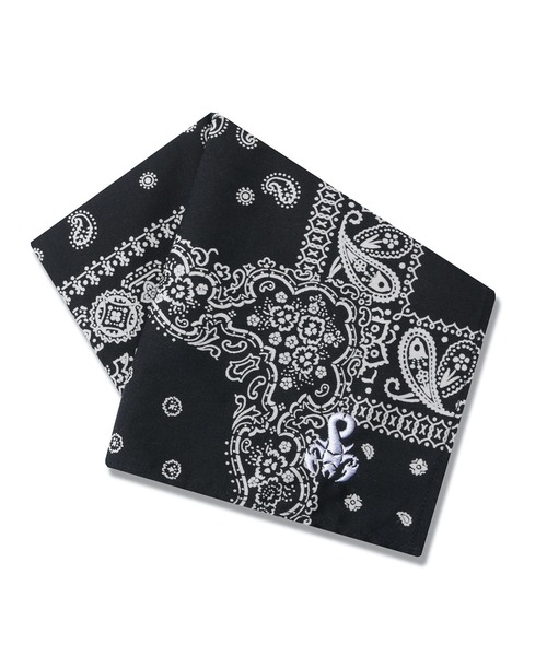 SOPHNET.（ソフネット）の「SCORIPON HANDKERCHIEF（ハンカチ/ハンドタオル・メンズ・ホワイト/A/ブルー/ブラック・FREE）」の4枚目の写真