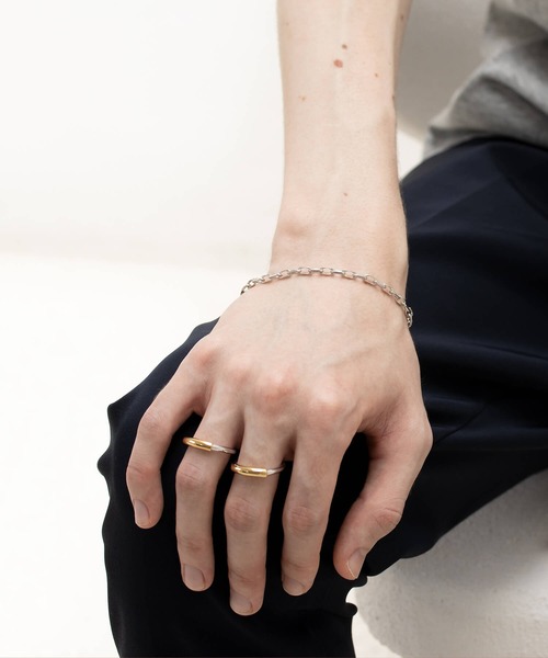 JUICY ROCK（ジューシーロック）の「CYCRO/SV925 メルトアンカーチェーンブレスレット（ブレスレット・レディース・シルバー・ONE SIZE）」の8枚目の写真