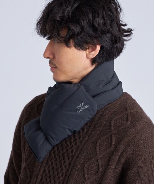 セール】【SHIPS any別注】TAION: ユニセックス ステッチレス ダウン