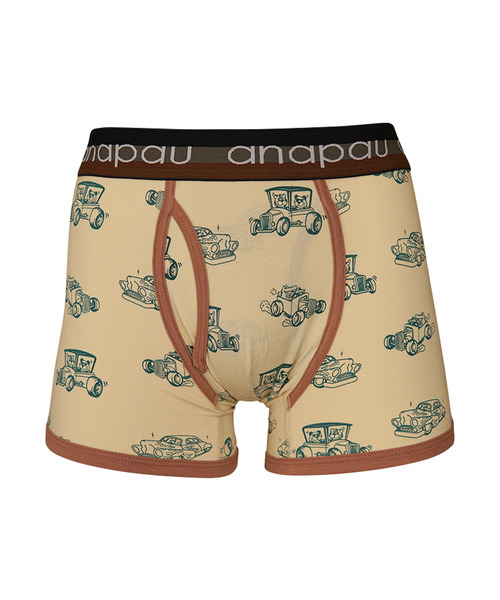 anapau(アナパウ)の「<anapau/アナパウ> ボクサーパンツ(ボクサーパンツ・メンズ・ブラック/ネイビー/オレンジ/ミント/ピンク/ライトベージュ/オレンジ系その他/インディゴブルー/オートミール/ターコイズブルー/オレンジ系その他2/ダークブルー/ブラック×ホワイト/ブルー/イエロー/アイボリー/ベージュ系その他/ターコイズブルー系/グレイッシュベージュ/ピンク系その他/ライトピンク/イエロー系その他/ライトグレー/グレー/テラコッタ/グリーン/ベージュ/ピンク系その他2/マスタード/ターコイズブルー系2・L/M)」の10枚目の写真