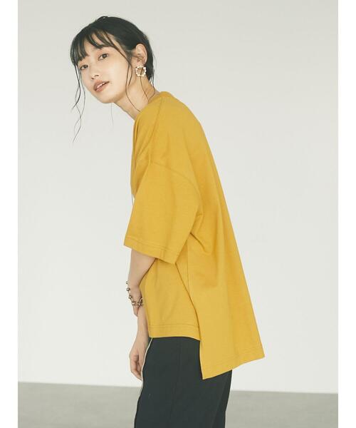 CRAFT STANDARD BOUTIQUE（クラフトスタンダードブティック）の「プルオーバー　＊（Tシャツ/カットソー・レディース・ブラック/ブラウン/オフホワイト/マスタード/レッド系その他5・FREE）」の20枚目の写真