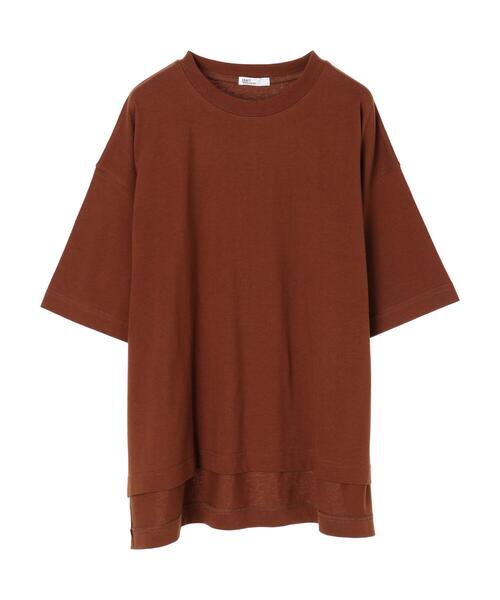 CRAFT STANDARD BOUTIQUE（クラフトスタンダードブティック）の「プルオーバー　＊（Tシャツ/カットソー・レディース・ブラック/ブラウン/オフホワイト/マスタード/レッド系その他5・FREE）」の15枚目の写真