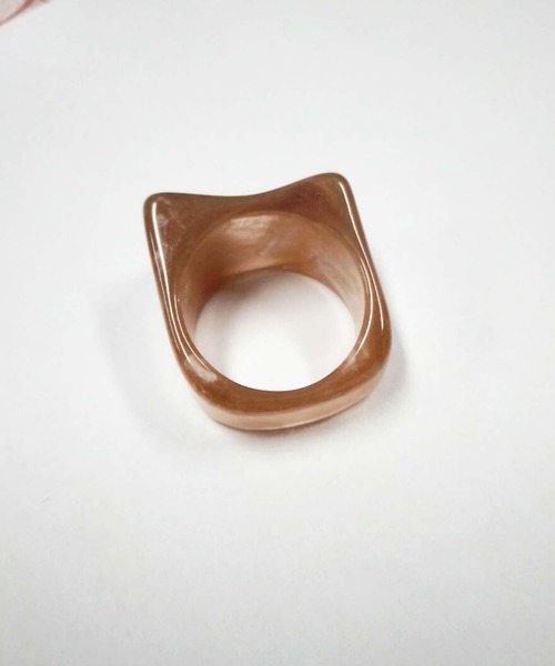 juweel（ユウェル）の「スクエア マーブル アクリルリング（リング・レディース・A/B/C/D/E/F/G・FREE）」の6枚目の写真