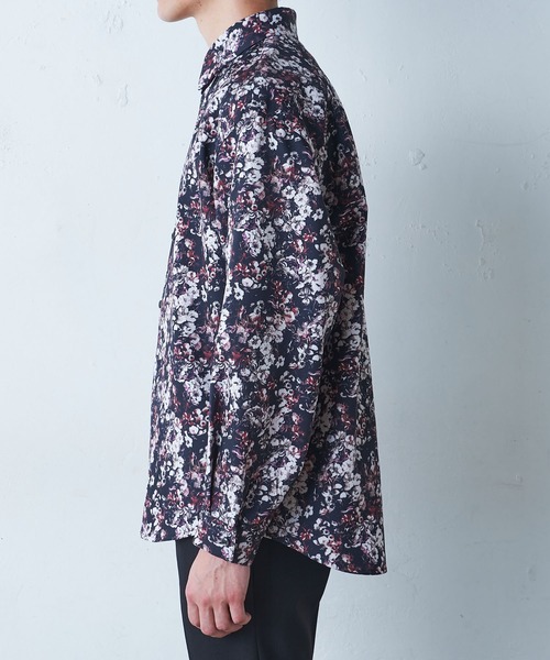 Lui's 】フラワーレースシャツ（S）23SS Lui's（ルイス）の「フラワー