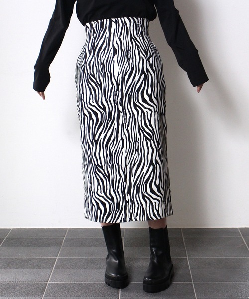 one way（ワンウェイ）の「【oneway】ベルト付きミディアムタイトスカート（スカート・レディース・ブラック系その他2/ブラック系その他/ブラック/ライトグリーン・FREE）」の17枚目の写真