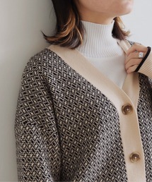 HER CLOSET | 【shemoshelly】ケープハイネックニット(付け襟)