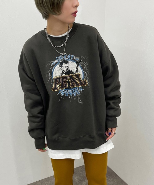 apres jour mignon(アプレジュールミニョン)の「アソートヴィンテージスウェット【ZOZOTOWN限定アイテム】(スウェット・レディース・ブラック系その他/ブラック/ダークグリーン/ブラック系その他2/その他/ダークブルー/クリーム/ボルドー/ライトベージュ/ナチュラル/チャコールグレー・X-LARGE/フリー)」の22枚目の写真