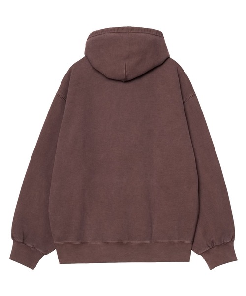 Carhartt（カーハート）の「Carhartt WIP/カーハートダブリューアイピー HOODED VISTASWEATSHIRT プルオーバー/パーカー I029523（パーカー・メンズ・ブラック/グリーン/パープル/ブルー/ダークオリーブ/ダークグレー/ダークグリーン/ベージュ/ライトパープル/ボルドー・M/L/XL/XXL/S）」の22枚目の写真