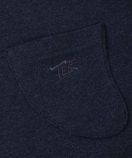 The Endless Summer(エンドレスサマー)の「TES LOOSE FIT SURF KNIT LONG SLEEVE TEE / ロンT(Tシャツ/カットソー・メンズ・ネイビー/キナリ/チャコール・SMALL/MEDIUM/LARGE/X-LARGE)」の8枚目の写真