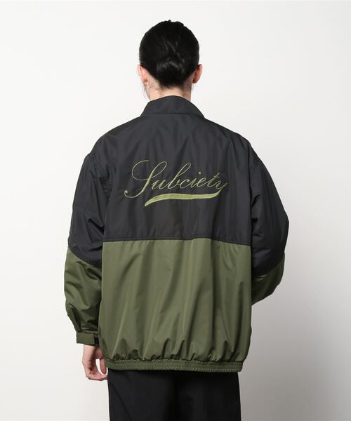 Subciety（サブサエティ）の「TRACK JKT（ブルゾン・メンズ・ベージュ/ブラック/グリーン・MEDIUM/LARGE/X-LARGE）」の18枚目の写真