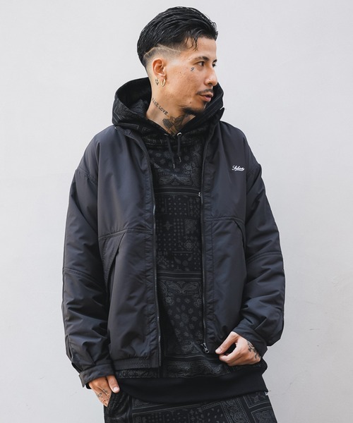 Subciety（サブサエティ）の「TRACK JKT（ブルゾン・メンズ・ベージュ/ブラック/グリーン・MEDIUM/LARGE/X-LARGE）」の12枚目の写真