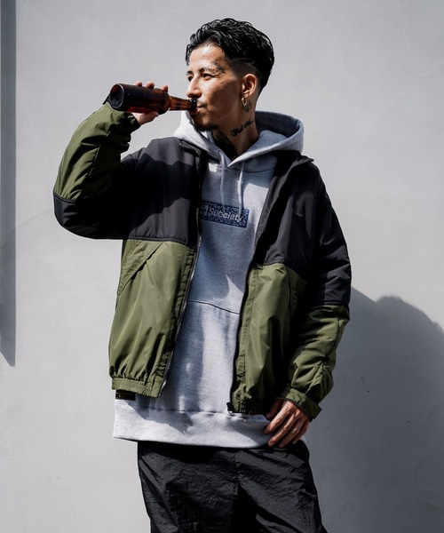Subciety（サブサエティ）の「TRACK JKT（ブルゾン・メンズ・ベージュ/ブラック/グリーン・MEDIUM/LARGE/X-LARGE）」の15枚目の写真