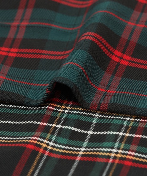 AS KNOW AS PINKY（アズノゥアズピンキー）の「チェックまとってスラックスパンツ（スラックス・レディース・ブラウン系/グリーン系/レッド系・FREE）」の7枚目の写真