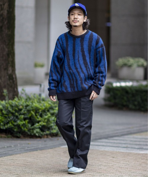 JOINT WORKS（ジョイントワークス）の「MOHAIR MIX ZEBRA ニットプル