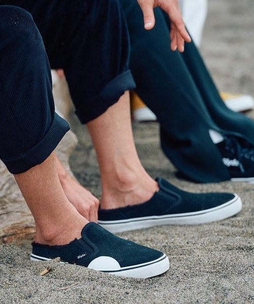 Slyde（スライド）の「【Slyde】SLYDE TECH INNER BOA SLIPｰON MULES（スニーカー・メンズ・ブラック×ホワイト/ベージュ・26.5/24.5/24/28/25/25.5/26/27/27.5/23.5/23）」の5枚目の写真