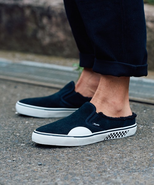 Slyde（スライド）の「【Slyde】SLYDE TECH INNER BOA SLIPｰON MULES（スニーカー・メンズ・ブラック×ホワイト/ベージュ・26.5/24.5/24/28/25/25.5/26/27/27.5/23.5/23）」の8枚目の写真